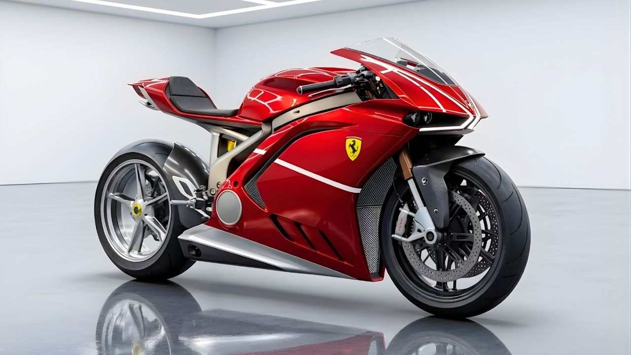 2026 Ferrari Motorcycle Finally Launched