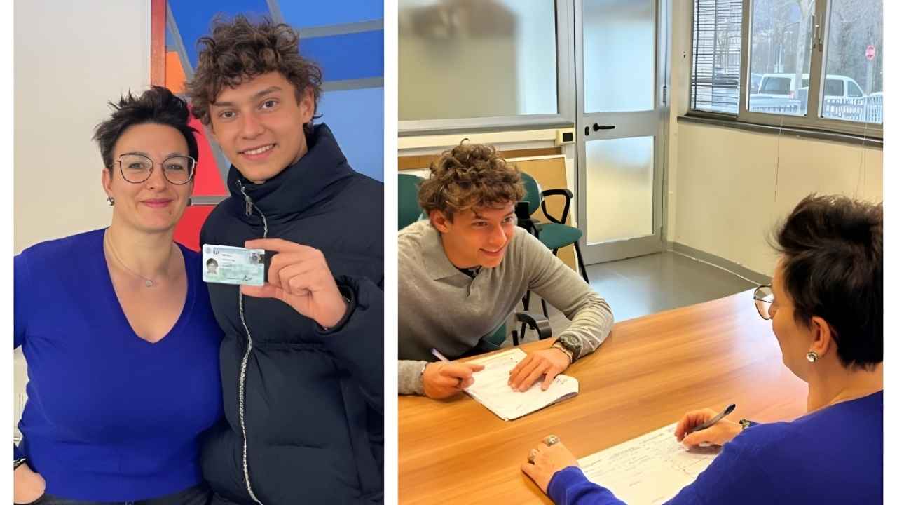 Kimi Antonelli e l’esame della patente