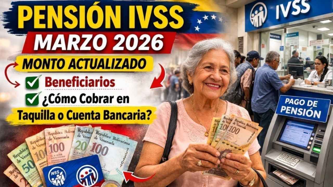 Pensión IVSS marzo 2026